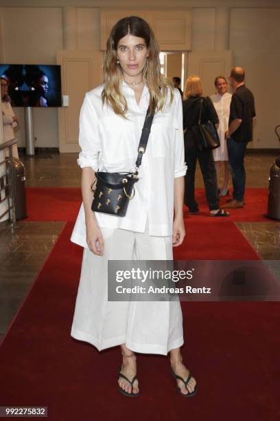 Veronika Heilbrunner attends the ZEITMAGAZIN X VOGUE Conference during 'Der Berliner Salon' Spring/Summer 2019 at Kronprinzenpalais on July 5, 2018...