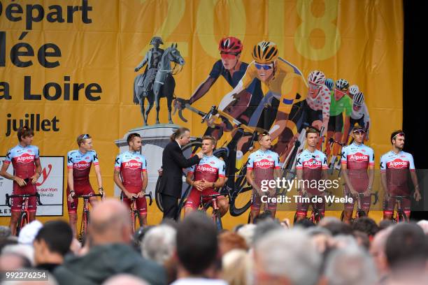 Ilnur Zakarin of Russia / Ian Boswell of The United States / Robert Kiserlovksi of Croatia / Marcel Kittel of Germany / Pavel Kochetkov of Rusia /...