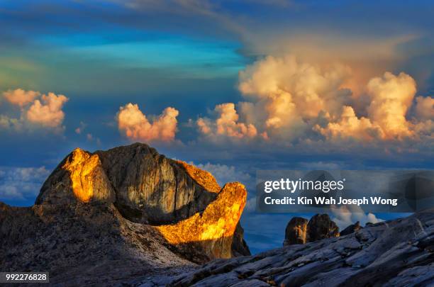 kota kinabalu mountain - kota kinabalu 個照片及圖片檔