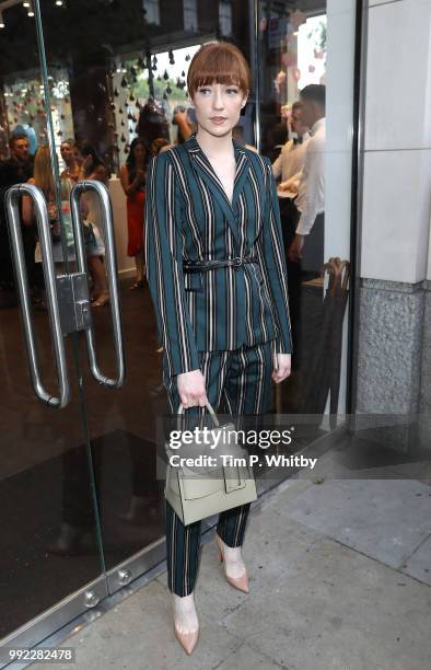 Nicola Roberts attends the Magnum London Launch at Duke of York Square on July 5, 2018 in London, England.