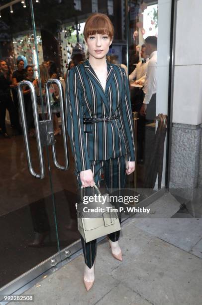 Nicola Roberts attends the Magnum London Launch at Duke of York Square on July 5, 2018 in London, England.