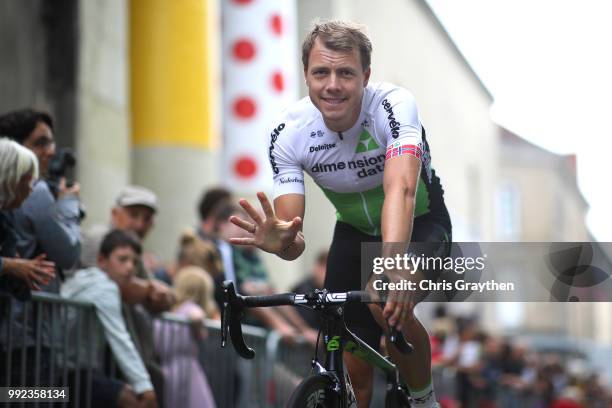 Edvald Boasson Hagen of Norway and Team Dimension Data / during the 105th Tour de France 2018, Team Presentation on July 5, 2018 in Place Napoleon,...