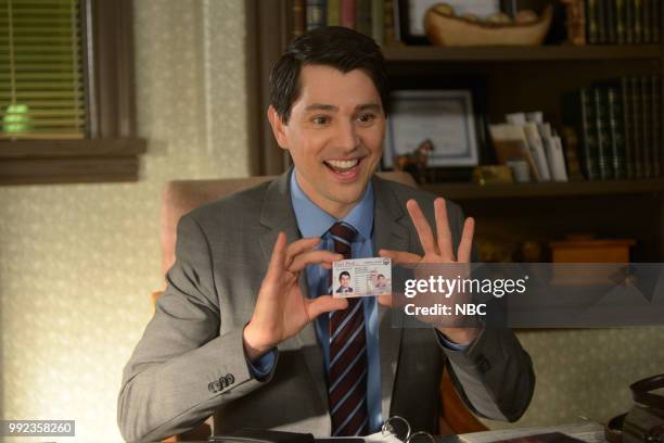 The Suitcase" Episode 201 -- Pictured: Nicholas D'Agosto as Josh Segal --