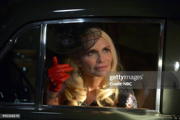 The Suitcase" Episode 201 -- Pictured: Kristin Chenoweth as Lavinia Peck-Foster --