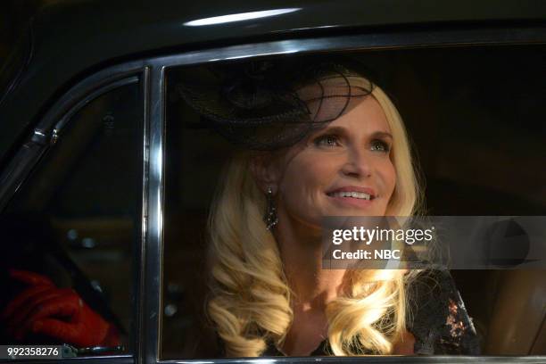 The Suitcase" Episode 201 -- Pictured: Kristin Chenoweth as Lavinia Peck-Foster --