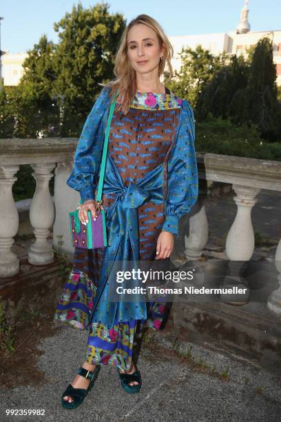 Princess Elisabeth von Thurn und Taxis poses at the Odeeh presentation during 'Der Berliner Salon' Spring/Summer 2019 on July 5, 2018 in Berlin,...