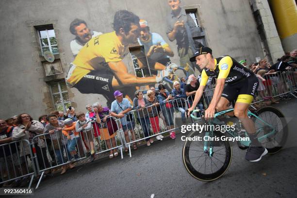 Paul Martens of Germany and Team LottoNL-Jumbo / Fans / Public / during the 105th Tour de France 2018, Team Presentation on July 5, 2018 in Place...