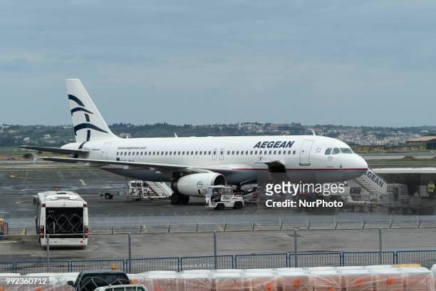 Flying with the airline based in Greece, Aegean Airlines, a member of Star Alliance. Aegean is flying an entire Airbus narrow body fleet and has a...
