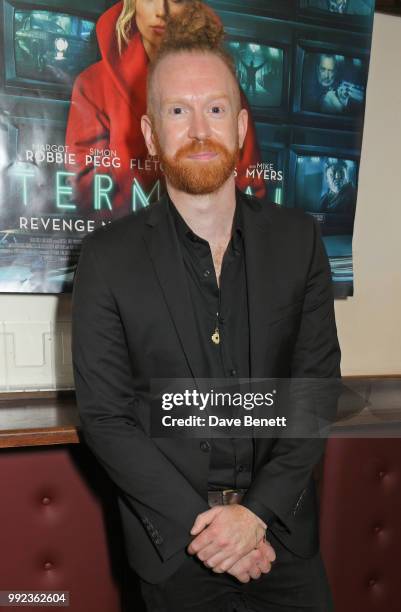 Newton Faulkner attends a special screening of "Terminal" at Prince Charles Cinema on July 5, 2018 in London, England.