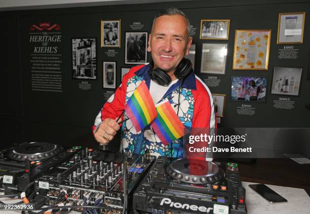 Fat Tony attends Kiehl's 'We Are Proud' party to celebrate Pride on July 5, 2018 in London, England.