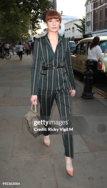 Nicola Roberts seen attending Magnum London - VIP launch party on July 5, 2018 in London, England.