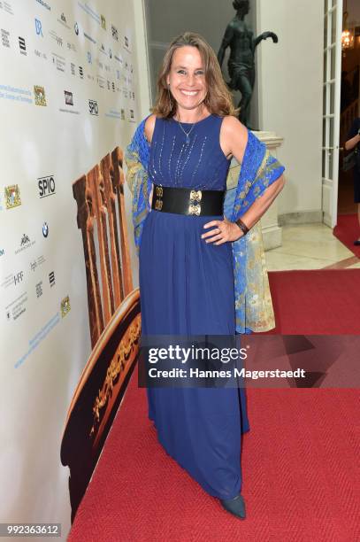 Marie Theres Kroetz-Relin attends the Bernhard Wicki Award 2018 during the Munich Film Festival 2018 at Cuvilles Theatre on July 5, 2018 in Munich,...