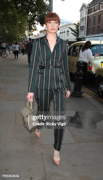 Nicola Roberts seen attending Magnum London - VIP launch party on July 5, 2018 in London, England.