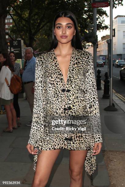 Neelam Gill seen attending Magnum London - VIP launch party on July 5, 2018 in London, England.