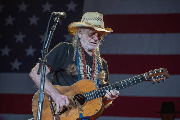 SInger-songwriter Willie Nelson performs onstage with Willie Nelson and Family during the 45th Annual Willie Nelson 4th of July Picnic at Austin360...