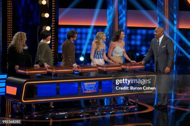 Grey's Anatomy vs. Station 19 and Aly & AJ vs. Adrienne Houghton" - The celebrity teams competing to win cash for their charities feature an all-star...