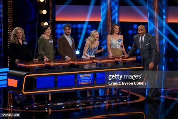 Grey's Anatomy vs. Station 19 and Aly & AJ vs. Adrienne Houghton" - The celebrity teams competing to win cash for their charities feature an all-star...