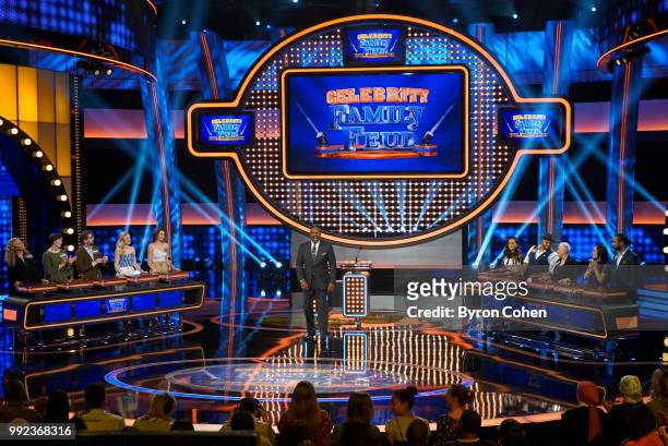 Grey's Anatomy vs. Station 19 and Aly & AJ vs. Adrienne Houghton" - The celebrity teams competing to win cash for their charities feature an all-star...