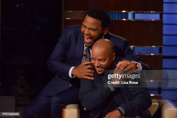 Ashley Graham, Donald Faison, Craig Robinson and Adam Pally make up the celebrity panel on "To Tell the Truth," Episode 311, airing SUNDAY, JULY 22 ,...