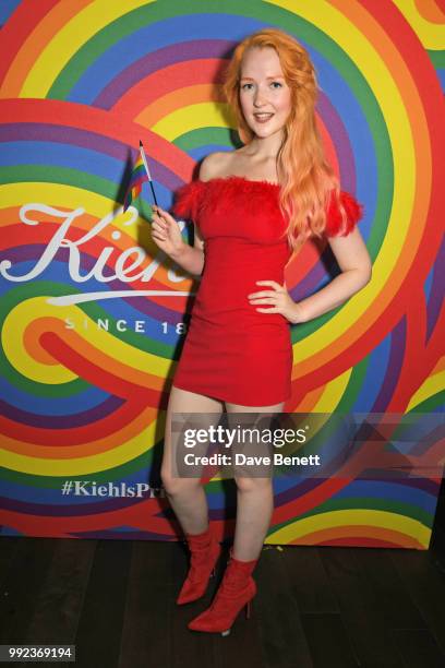 Victoria Clay attends Kiehl's 'We Are Proud' party to celebrate Pride on July 5, 2018 in London, England.