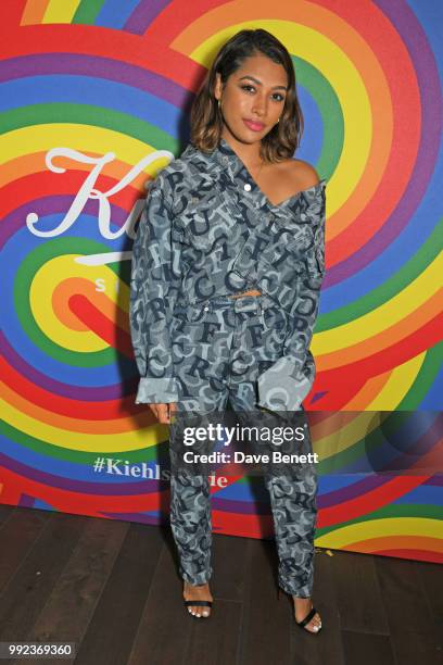 Vanessa White attends Kiehl's 'We Are Proud' party to celebrate Pride on July 5, 2018 in London, England.