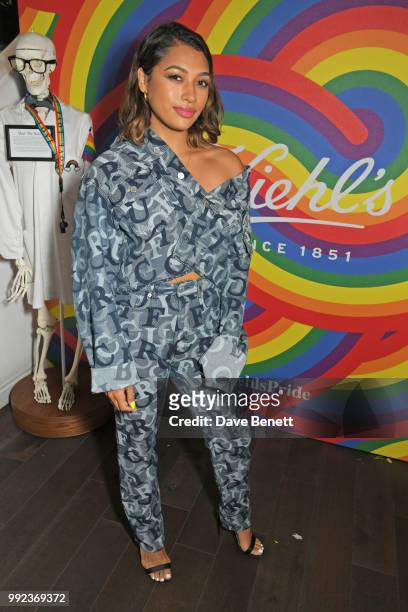 Vanessa White attends Kiehl's 'We Are Proud' party to celebrate Pride on July 5, 2018 in London, England.