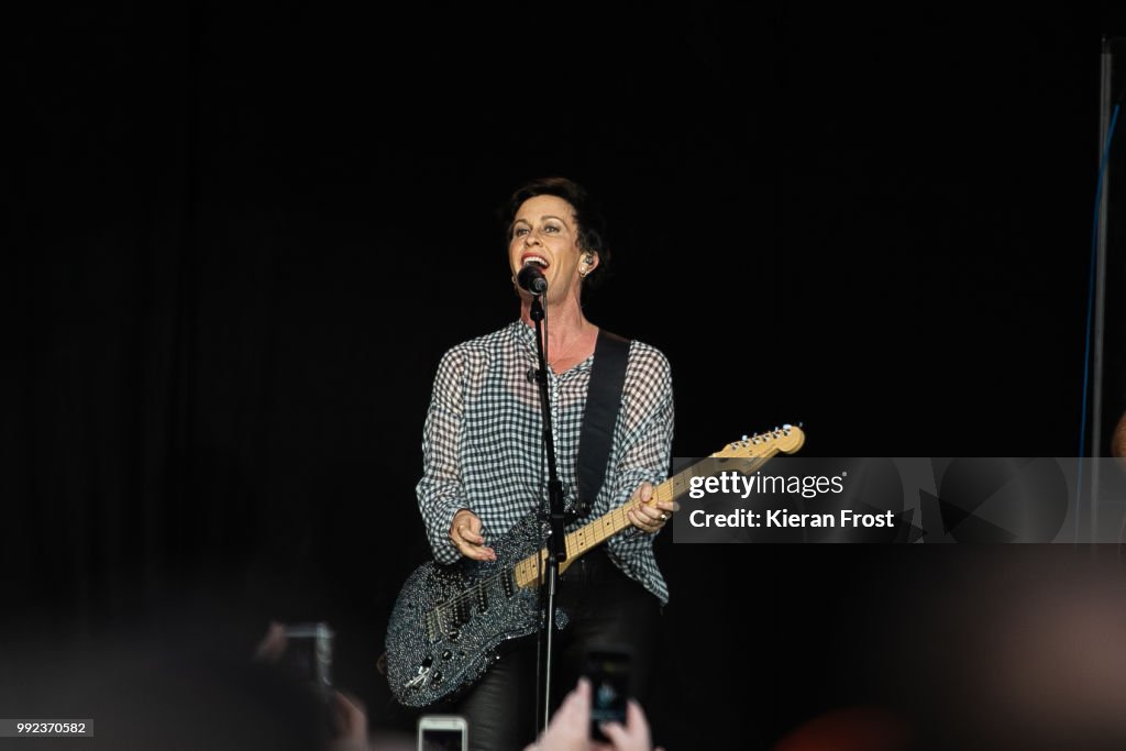 Alanis Morissette Performs At Iveagh Gardens, Dublin