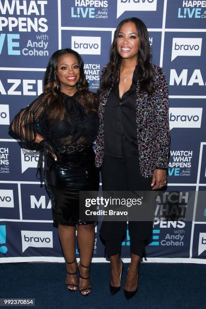 Pictured : Kandi Burruss and Aisha Tyler --