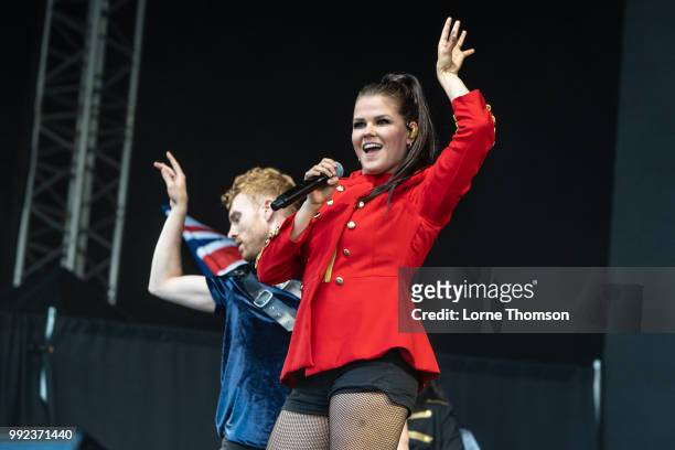 Saara Aalto Performs at Old Navy College on July 5, 2018 in London, England.