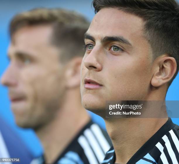 Paulo Dybala during the 2018 FIFA World Cup Russia group D match between Nigeria and Argentina at Saint Petersburg Stadium on June 26, 2018 in Saint...