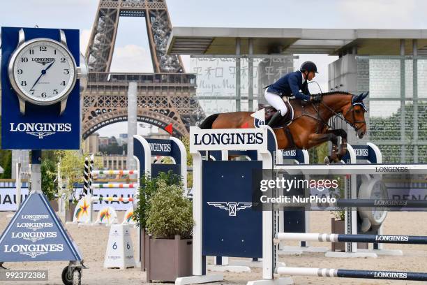 Envol Price at Longines Eiffel Jumping in Paris on 05 JUne 2018.