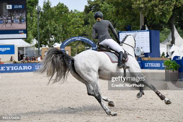 Envol Price at Longines Eiffel Jumping in Paris on 05 JUne 2018.