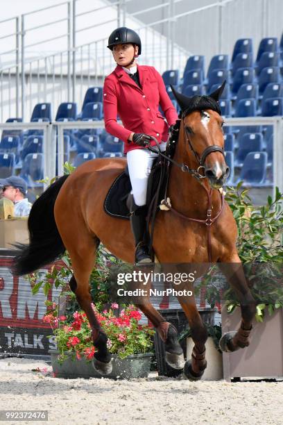 Envol Price at Longines Eiffel Jumping in Paris on 05 JUne 2018.