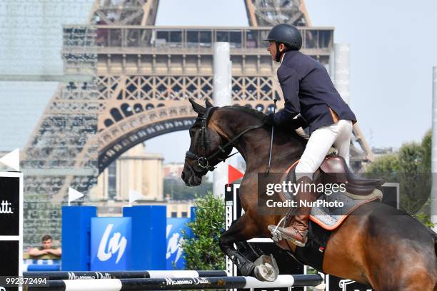 Envol Price at Longines Eiffel Jumping in Paris on 05 JUne 2018.