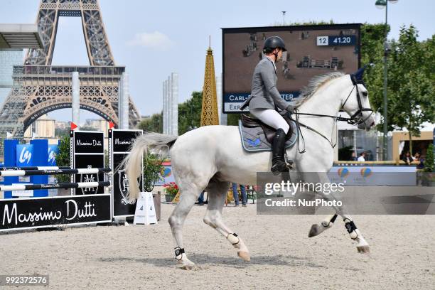 Envol Price at Longines Eiffel Jumping in Paris on 05 JUne 2018.