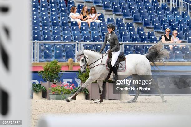 Envol Price at Longines Eiffel Jumping in Paris on 05 JUne 2018.