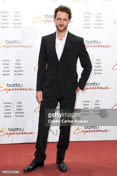 Actor Peter Vives attends the Bambu 10th anniversary party at Gran Maestre Theater on July 5, 2018 in Madrid, Spain.
