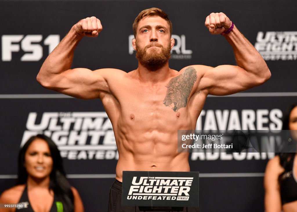 The Ultimate Fighter Finale Weigh-in
