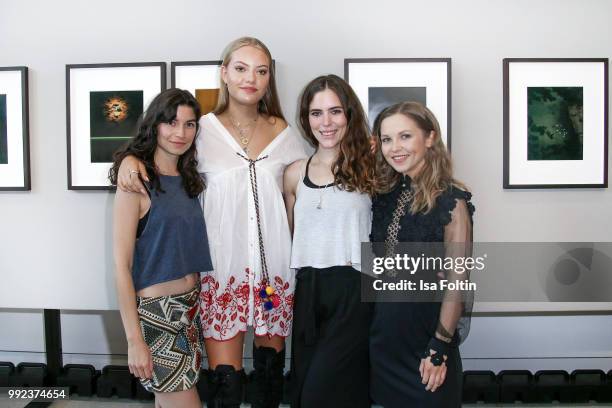 German actress Tanja Lehmann, model Cheyenne Savannah Ochsenknecht, German actress and blogger Marielena Krewer and German actress Marija Mauer...