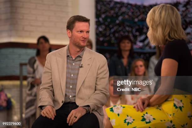 Pictured: Dale Earnhardt Jr. And Megyn Kelly on Wednesday, June 27, 2018 --