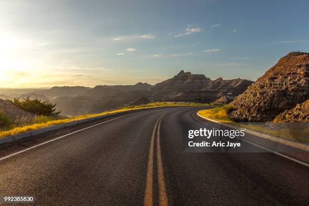 badlands glare - jaye stock pictures, royalty-free photos & images