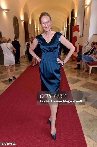 Carolin Fink attends the Bernhard Wicki Award 2018 during the Munich Film Festival 2018 at Cuvilles Theatre on July 5, 2018 in Munich, Germany.