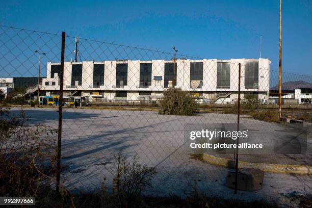 View of the premises of the old Athens airport "Ellinikon", photographed in Athens, Greece, 4 October 2017. Greece is in dire need of investments -...