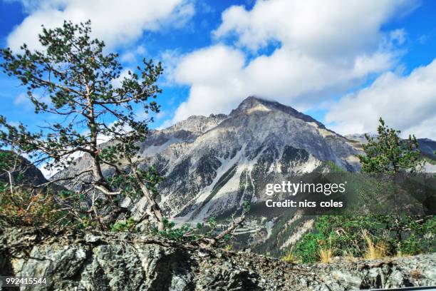 mountain in italy - coles stock pictures, royalty-free photos & images