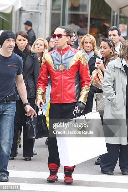 Taboo of the Black Eyed Peas sighting on May 13, 2010 in Milan, Italy.