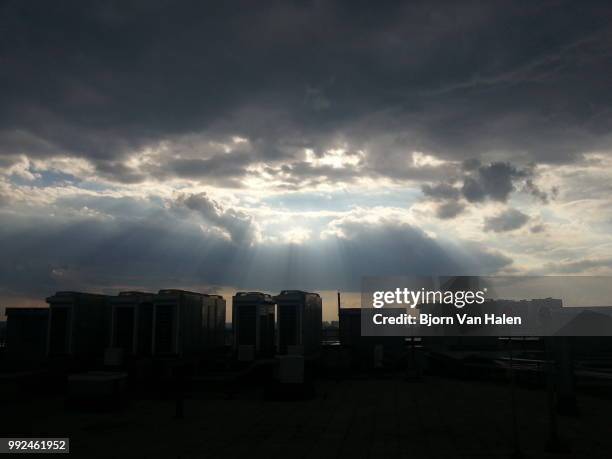 heavenly rays - halten stock pictures, royalty-free photos & images