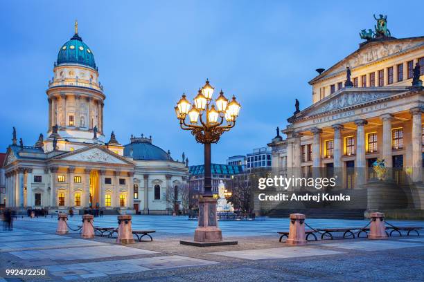 gendarmenmarkt square in berlin, germany - gendarmenmarkt stock pictures, royalty-free photos & images