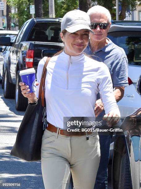 Selma Blair is seen on July 05, 2018 in Los Angeles, California.