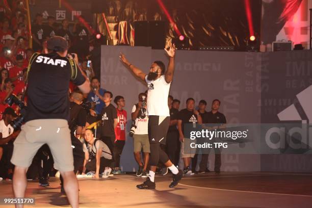 James Harden fans meeting conference on 05th July, 2018 in Taipei, Taiwan, China.