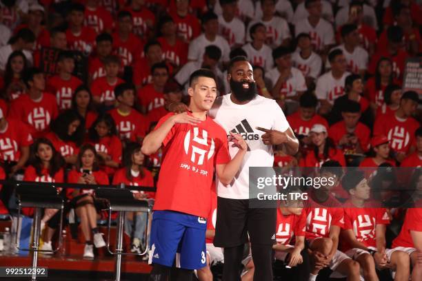 James Harden fans meeting conference on 05th July, 2018 in Taipei, Taiwan, China.